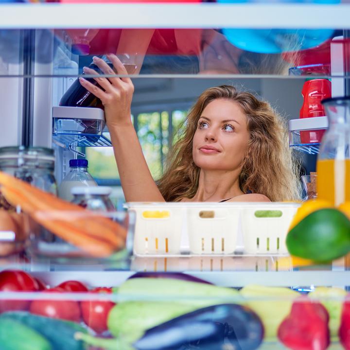 Actual product image Relaxdays fridge organiser