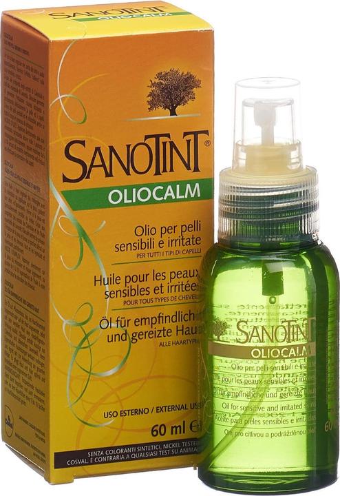 Produktbild Sanotint Oliocalm Öl für empfindliche und gereizte Haut (Körpermilch, 60 ml)