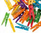 Actual product image Glorex Wooden clothespin