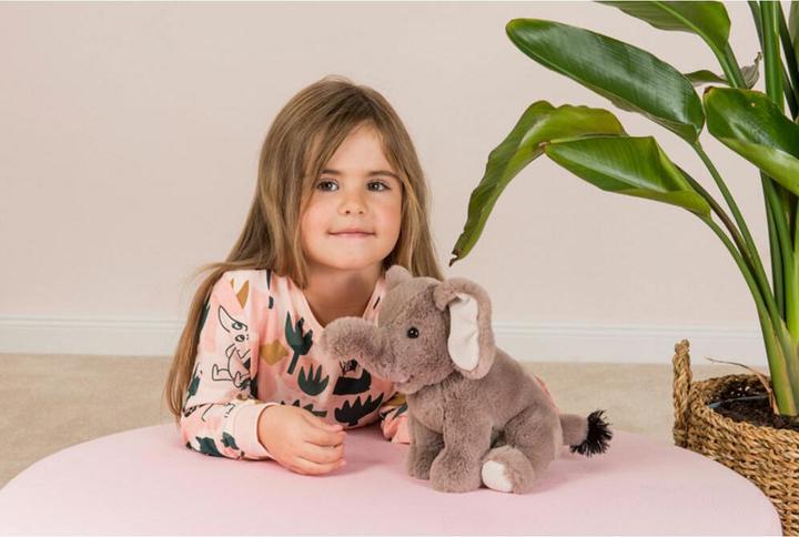 Produktbild Teddy Hermann Elefant sitzend (12 cm)