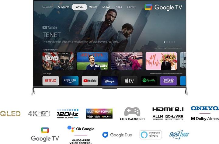 Produktbild TCL 85C735 (85", C735, QLED, 4K, 2022)