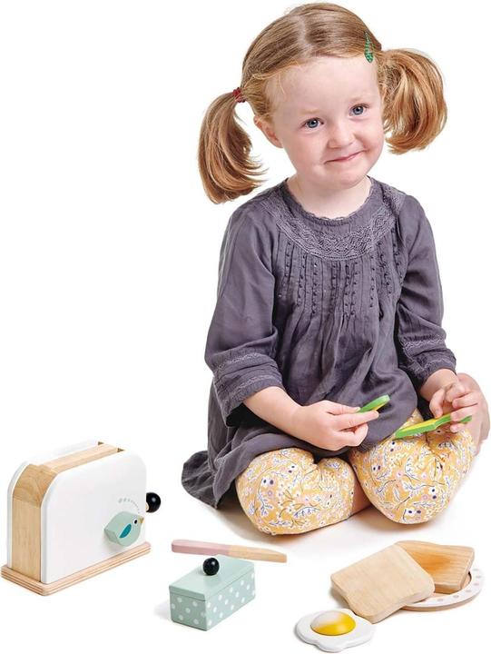 Actual product image Tender Leaf Toys Toaster with accessories