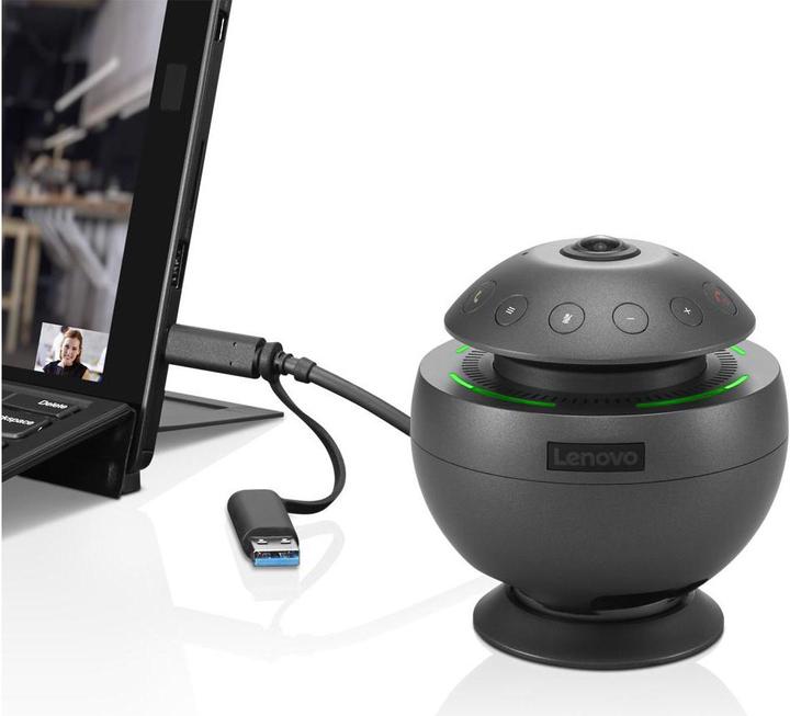 Produktbild Lenovo USB Kamera VoIP 360° Camera Speaker