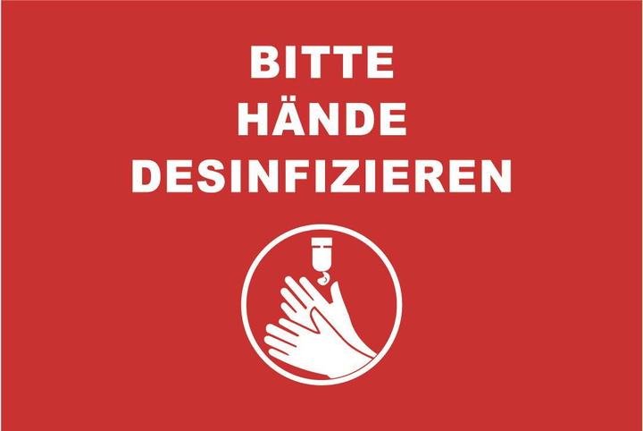 Immagine prodotto Novus Tappetino di protezione del pavimento Si prega di disinfettare le mani 1 pezzo (60 x 90 cm)
