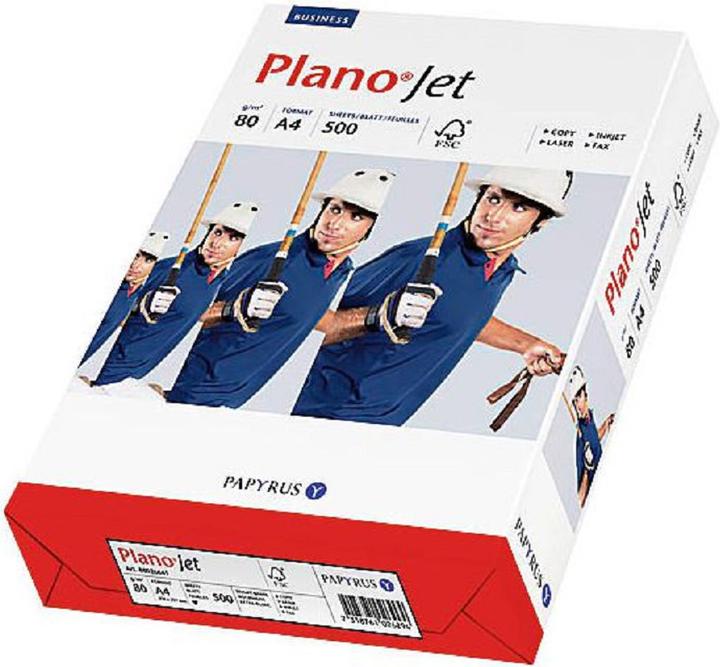 Produktbild Papyrus PlanoJet (80 g/m², 500 x, A4)