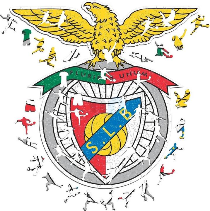 Produktbild Iconic SL Benfica - Logo - Holz Puzzle Grösse M (270 Teile) (270 Teile)