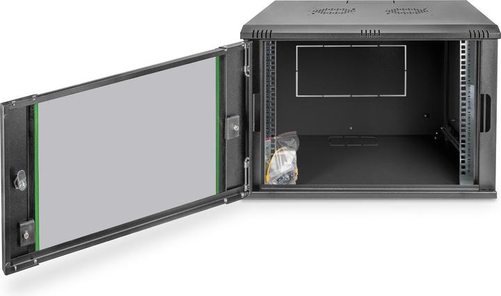 Actual product image Digitus Wall Mounting Cabinets Dynamic Basic Series - 600x450 mm (WxD) (10.87 RU, 19 inch rack)