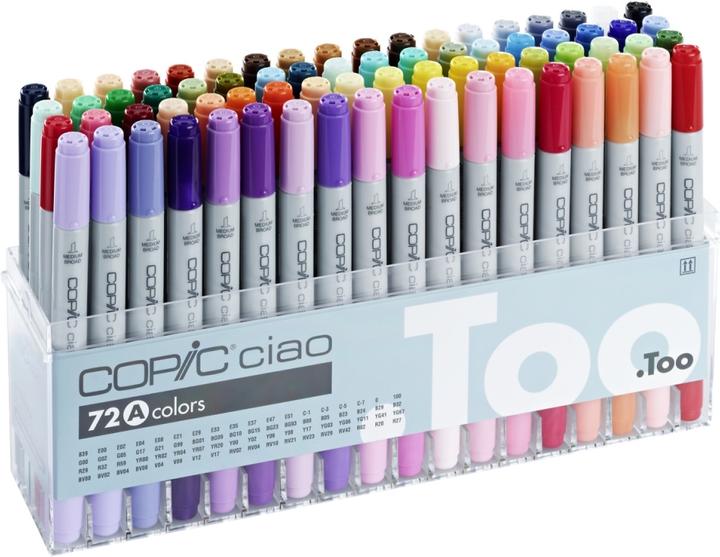 Copic Ciao Set A (Mehrfarbig, 0.30 mm, 72 x)