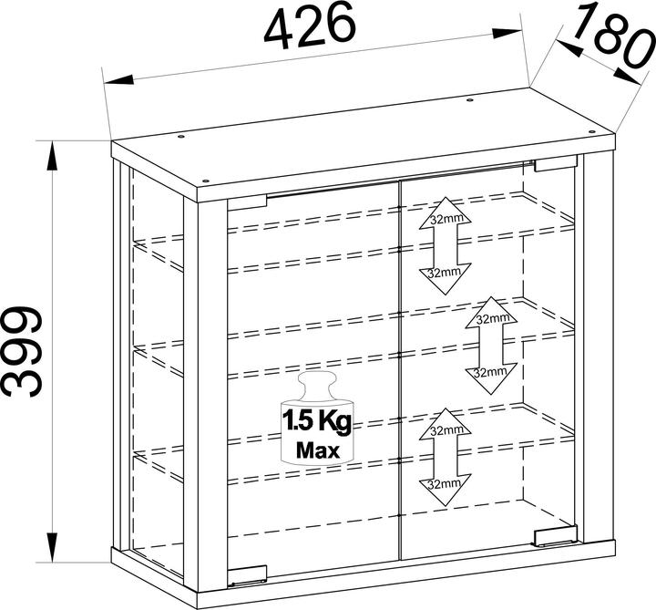 Actual product image VCM Vitrosa S (40 x 43 x 18 cm)