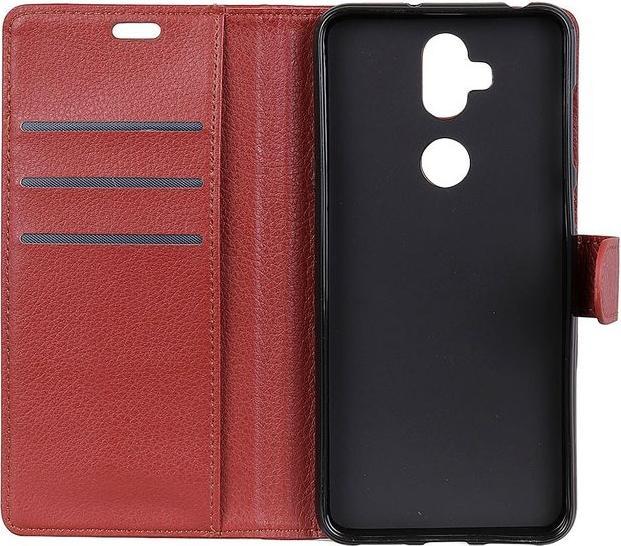 Actual product image MU Classic Litchi Leather Bookcover Series (Asus Zenfone 5 Lite (ZC600KL))