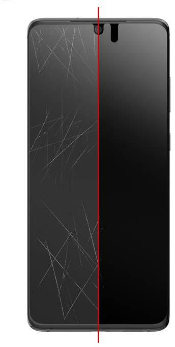 Actual product image InvisibleShield Glass Fusion VisionGuard+ (1 Piece, Samsung Galaxy S20)