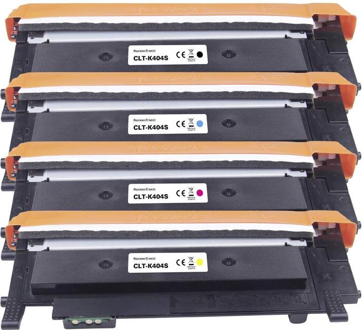 Produktbild Renkforce Tonerkassette ersetzt Samsung CLT-P404C Schwarz, Cyan, Magenta, Gelb RF-Toner-SCLT-P404C4 (M, BK, C, Y)