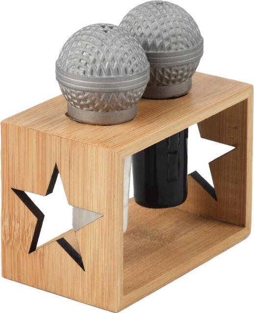 Produktbild Winkee Salt and Pepper dispenser - Microphone (Diverse Gewürze)