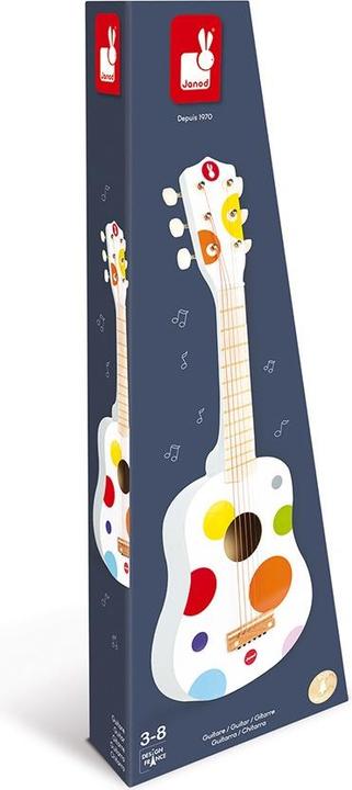Image du produit Janod Guitare à confettis (Allemand, Espagnol, Français, Néerlandais, Italien, Anglais)