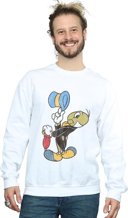 Immagine prodotto Disney Pinocchio Jiminy Cricket Felpa Uomo (M)