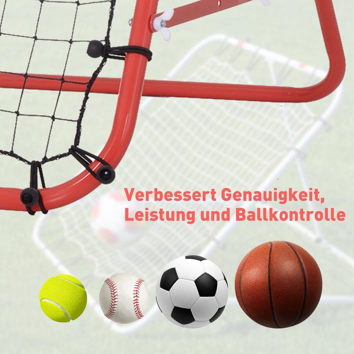 Actual product image Homcom Football Rebounder with adjustable angles