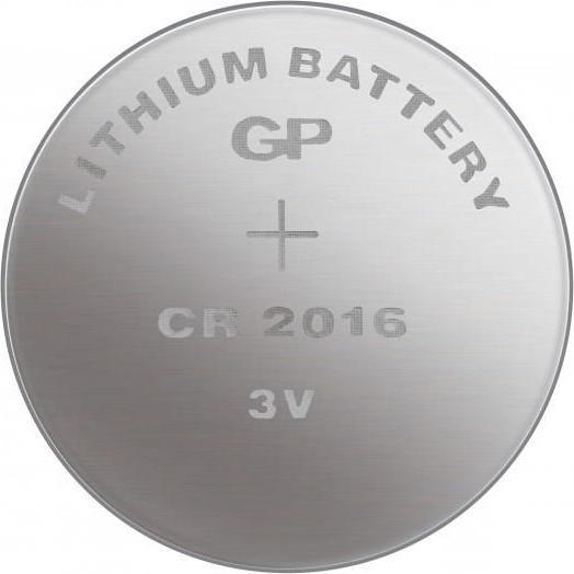 Produktbild GP Batteries Knopfzelle CR2016 (1 Stk., CR2016, 90 mAh)