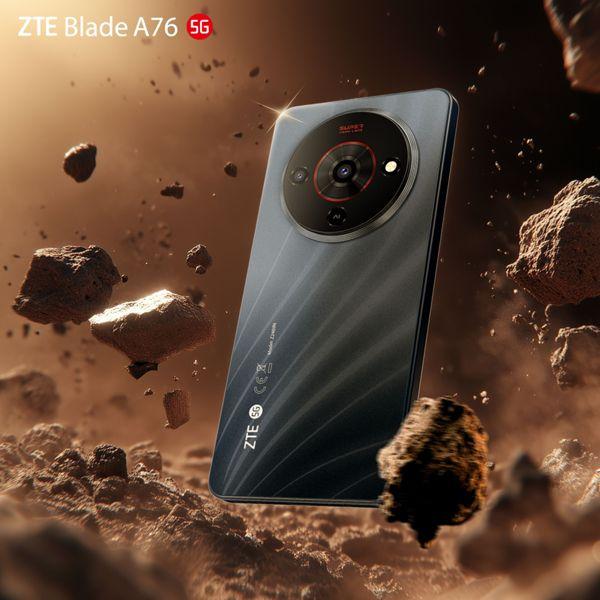 Produktbild ZTE BLADE A76 5G / 4GB / 128GB / Black (128 GB, Stardust Black, 6.75", Dual SIM, 5G)