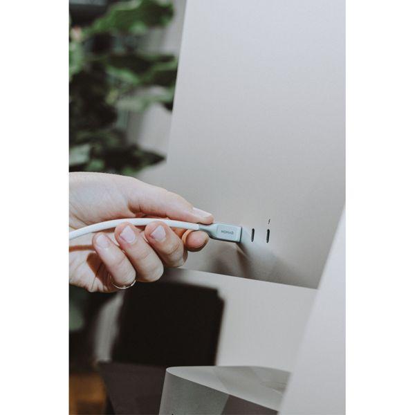 Actual product image Nomad Kevlar USB-C to USB-C Cable 3 m White (3 m, USB 2.0, 240 W)