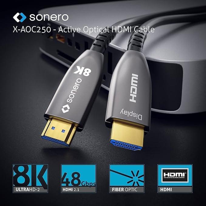 Produktbild Purelink sonero Aktives HDMI 8K AOC Extender Kabel - 20m (20 m, HDMI)