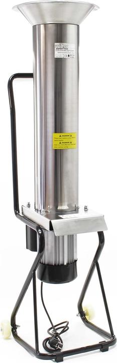 Produktbild Wiltec Obsthäcksler 1100W 1,5PS 2800U/min 1000kg/h Edelstahl Obstmühle Kernobst (EU-Stecker)
