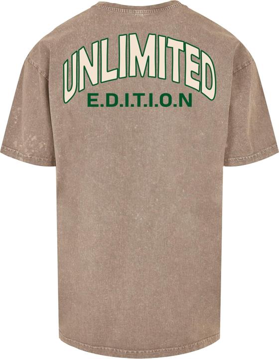 Actual product image Merchcode Unlimited Edition Acid Washed Heavy Oversized Tee - 112643 (L)
