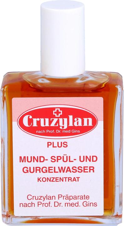 Produktbild Cruzylan Plus Mund- Spül- und Gurgelwasserkonzentrat, 50 ml Lösung (50 ml, Mundwasser)