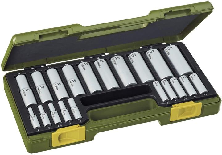 Productafbeelding Proxxon Dopsleutelset (6 mm, 5,5 mm, 8 mm, 12 mm, 11 mm, 7 mm, 4 mm, 5 mm, 10 mm, 9 mm)