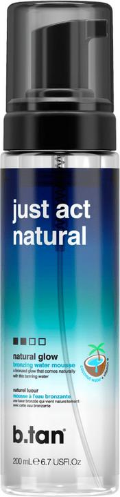 B.Tan Just Act Natural Self Tan Mousse 200 ml (Selbstbräunungsschaum, 200 ml)
