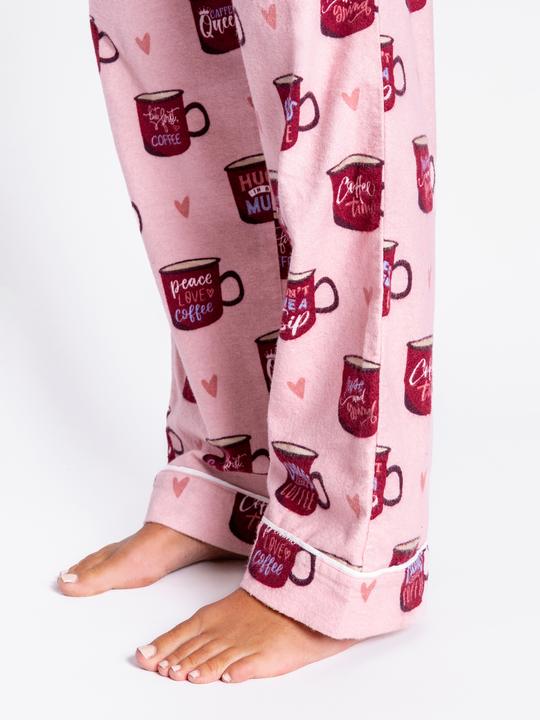 Actual product image Pj Salvage Pyjama bottom pink/small patterned (XS)