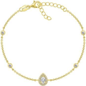 Brilio Silver - Charming silver bracelet with zircons BRC125Y