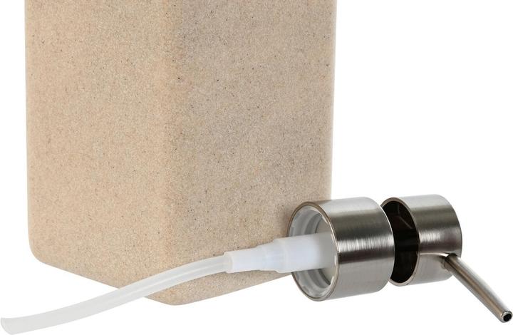 Produktbild Esprit Seifenspender Home Creme Silberfarben Harz Polyäthylen 8 x 8 x 18 cm