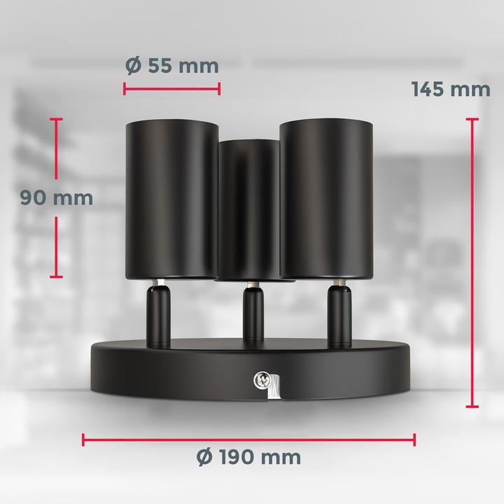 Image du produit B.K.Licht Projecteurs, spots & spots en saillie (GU10)