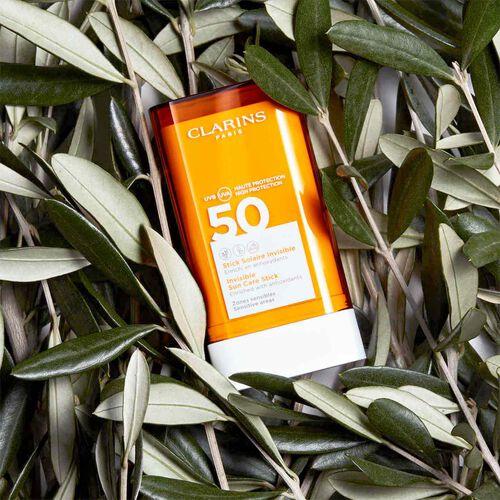 Produktbild Clarins Invisible Sun Care Stick (Sonnencreme Gesicht, Sonnenstick, SPF 50, 69 g)