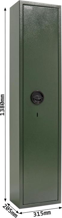 Actual product image Rottner Ammunition cabinet Gun cabinet Colorado 3 Double-bit lock