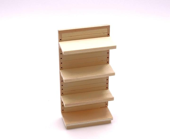 Immagine prodotto Hobby Fun Mini scaffale d'arredo 8 x 3,8 x 16 cm, naturale