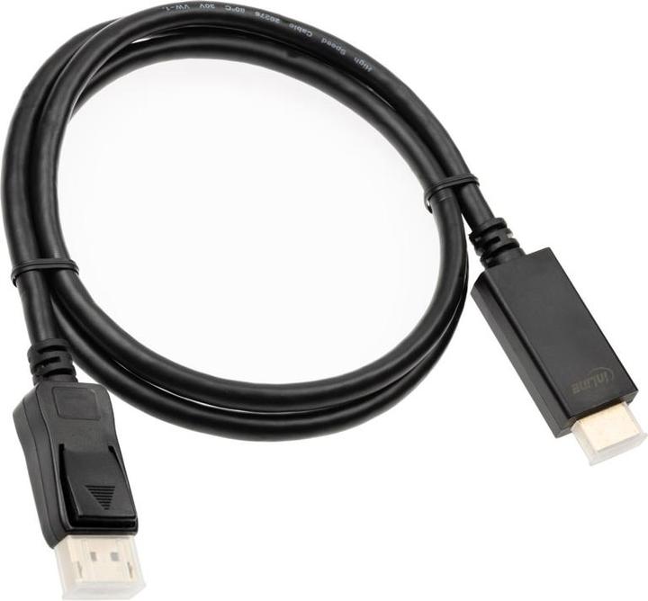 Image du produit InLine DisplayPort — HDMI (Typ A) (1 m, HDMI)