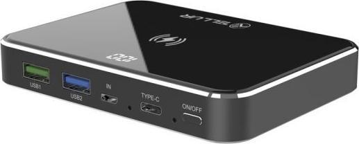 Actual product image Tellur Graphene PD10000 Power Bank 10000mAh juodas (10000 mAh, 50 W, 10000 Wh)