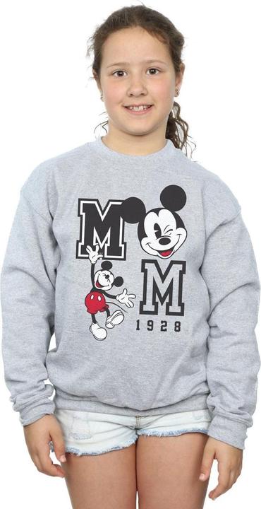 Produktbild Disney Mickey Mouse Jump And Wink Sweatshirt Mädchen (140, 146)