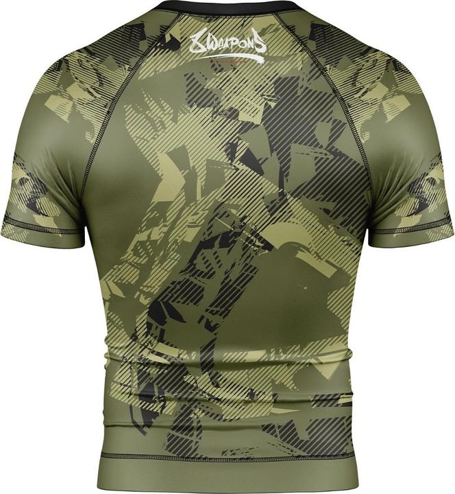Produktbild 8Weapons 8 WEAPONS Rashguard, S/S, Hit 2.0, olive-black, L (L)
