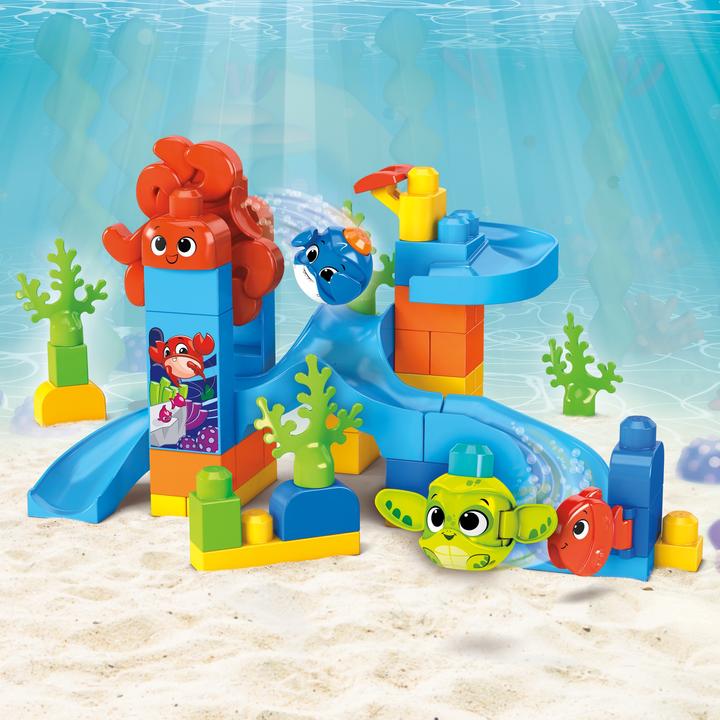 Actual product image Mega Bloks Peek A Blocks UNDERWATER ADVENTURE