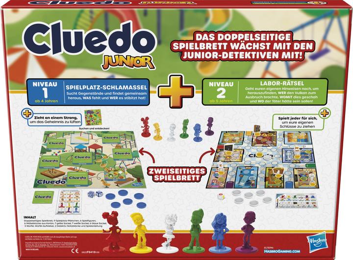 Productafbeelding Hasbro Gaming Cluedo Junior (Duits)