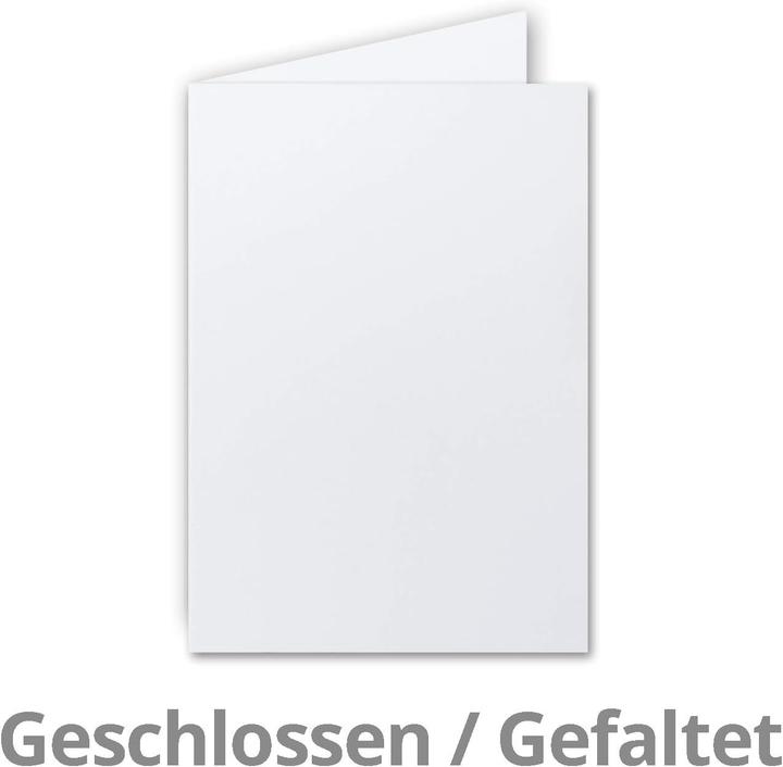 Immagine prodotto Neuser Papier 100 Faltkarten DIN A5 Blanko (100 pz.)