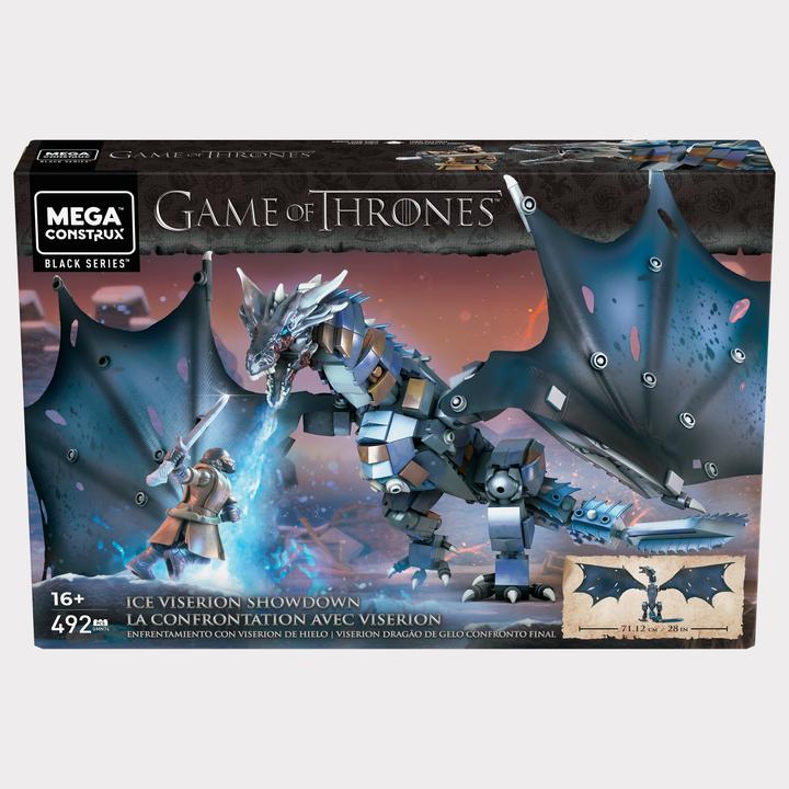 Actual product image Mega Construx Probuilder Game of Thrones IceViserion Showdown