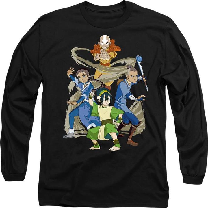 Avatar: The Last Airbender Team Avatar Elements TShirt (S)