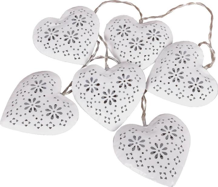 Produktbild Angela Bruderer LED-Lichterkette «Herz» (1.44 m)