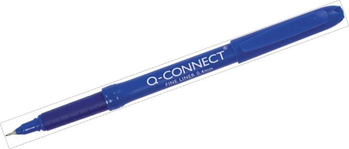 Actual product image Q-Connect Fineliner (Blue, 1 x)