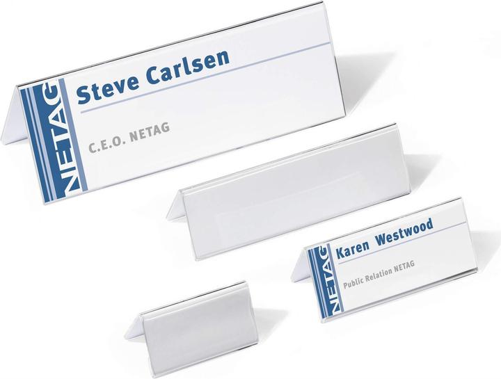 Actual product image Durable Acrylic table name plate