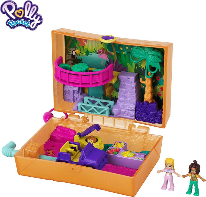 Actual product image Polly Pocket Jungle Safari Compact