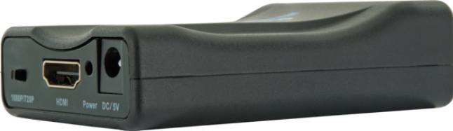 Actual product image Schwaiger Scart to HDMI (Analog -> Digital)